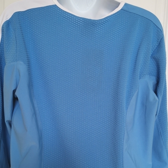 NWT Nike Sphere Dry long sleeve athletic blue top - Picture 5 of 6